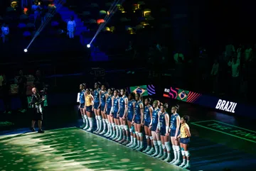 Brasil conquista 5º vice-campeonato em finais de VNL feminina de vôlei