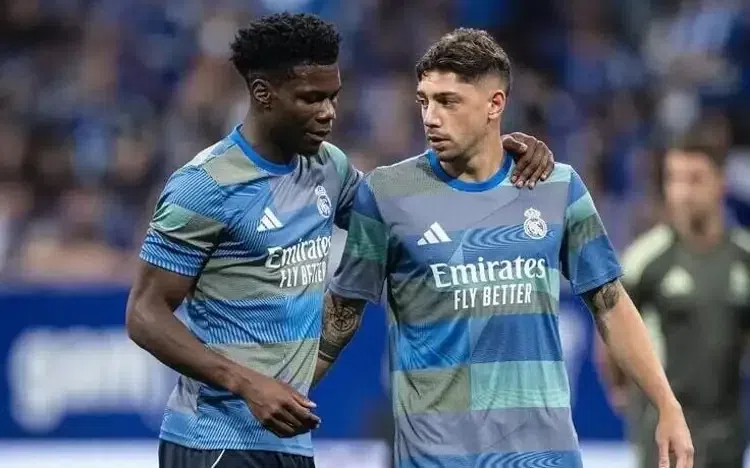 Tchouaméni e Valverde selam reconciliação após período de tensão no Real Madrid